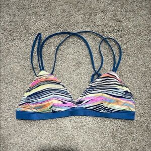 Colorful Striped Bralette